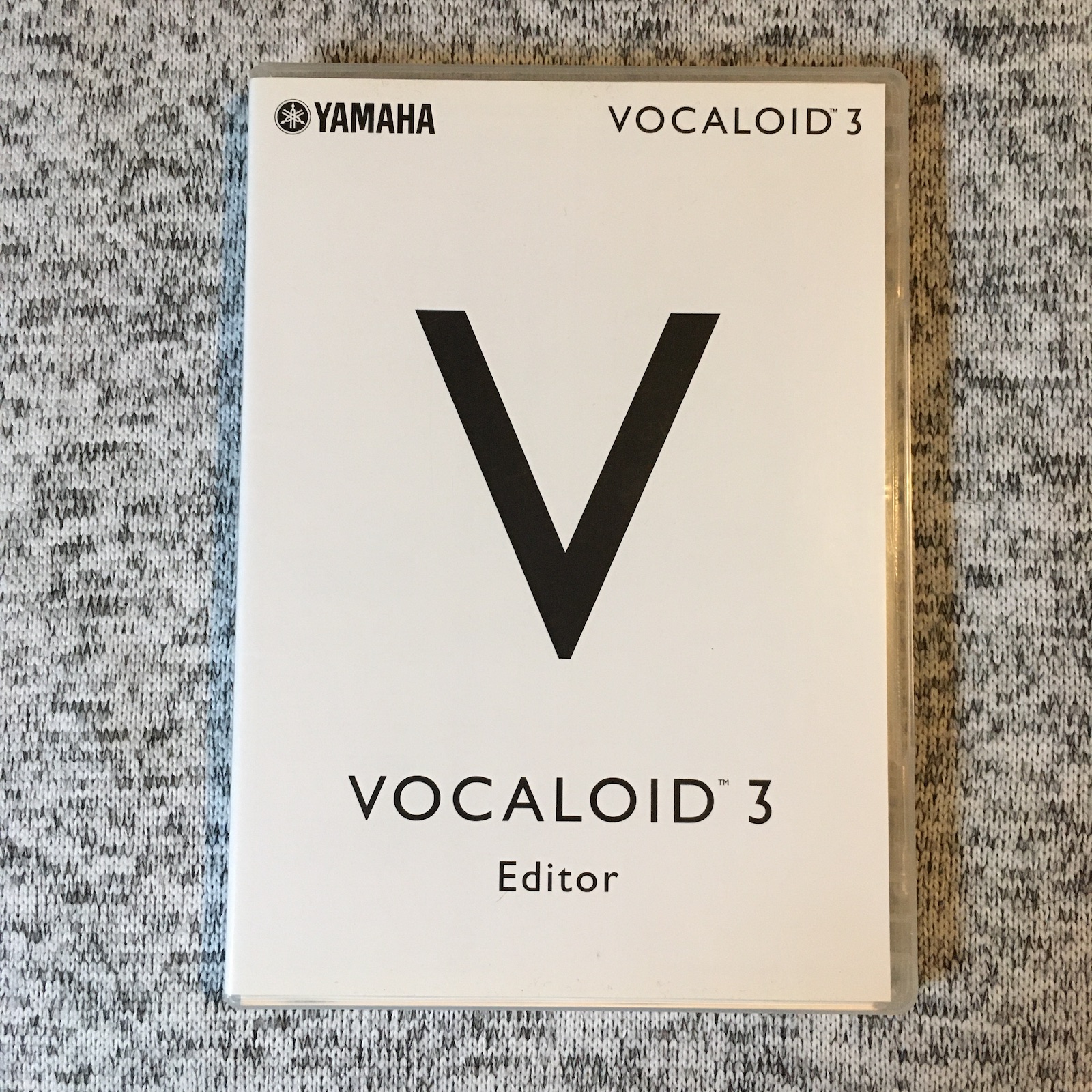 VOCALOID 3 Editor box.